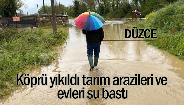 SAĞANAK HAYATI FELÇ ETTİ