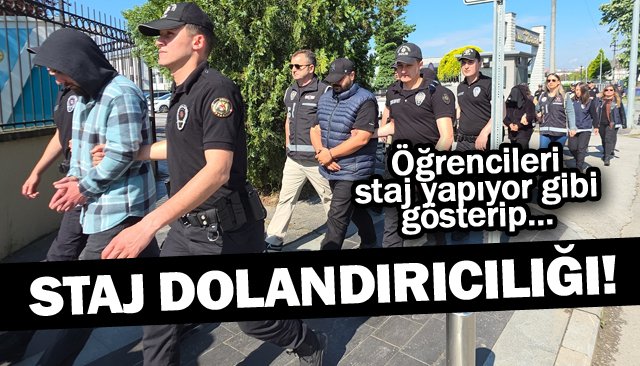 STAJ DOLANDIRICILIĞI!