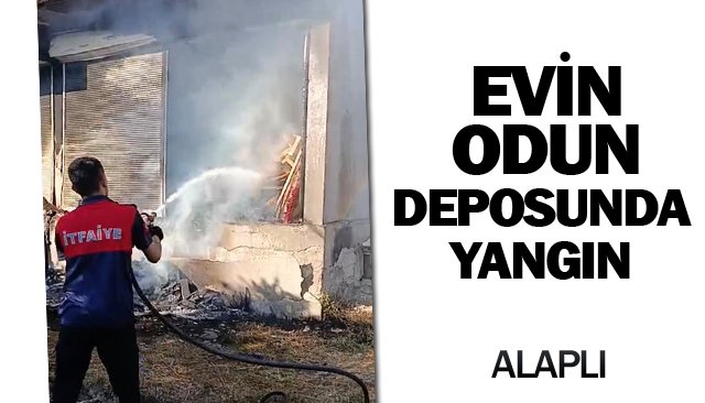 ALAPLI’DA YANGIN