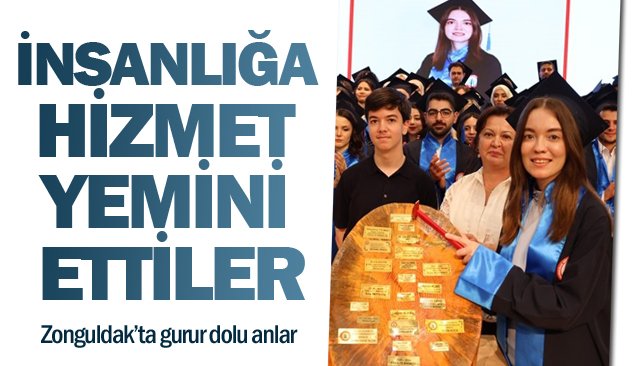 GENÇ DOKTORLAR  ‘HAYATA’ UĞURLANDI