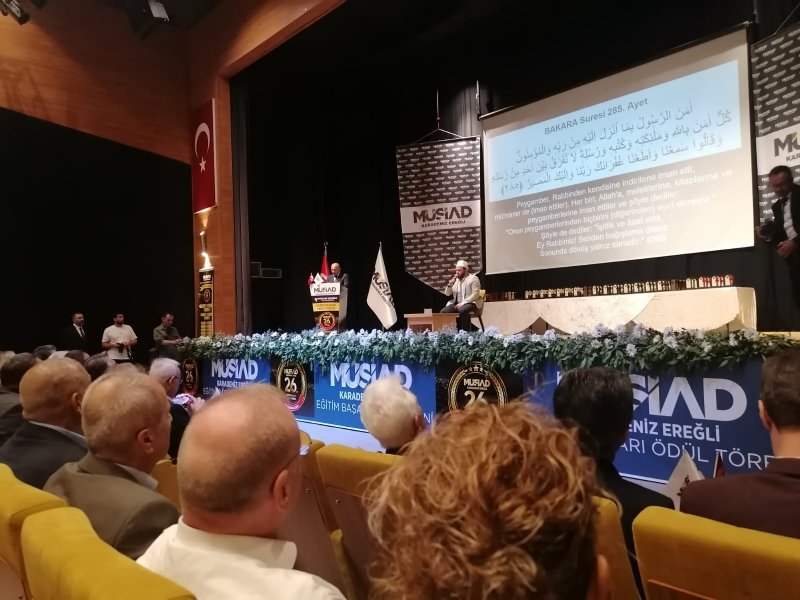 MÜSİAD EĞİTİM BAŞARI ÖDÜL TÖRENİ BAŞLADI - 1