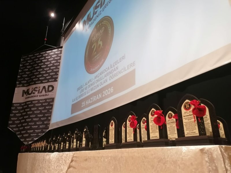 MÜSİAD EĞİTİM BAŞARI ÖDÜL TÖRENİ BAŞLADI - 3