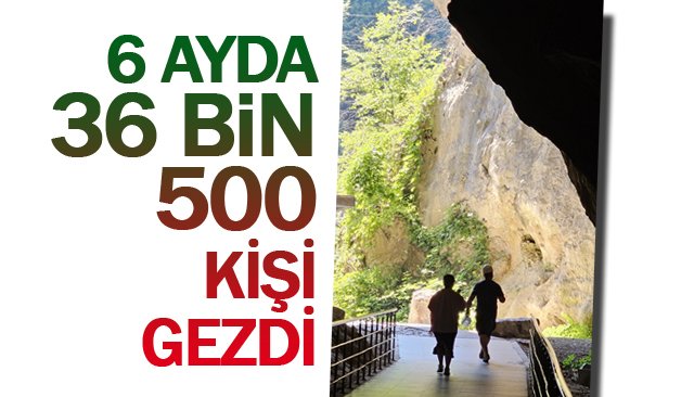 6 AYDA  36 BİN 500  KİŞİ GEZDİ