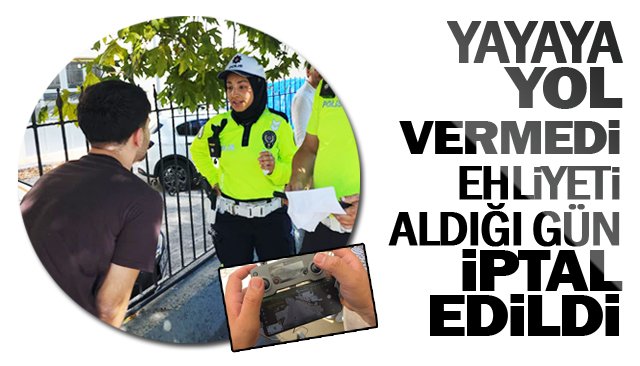 EREĞLİ´DE YAŞANDI...