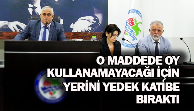 MECLİS’İN İLK OTURUMU YAPILDI