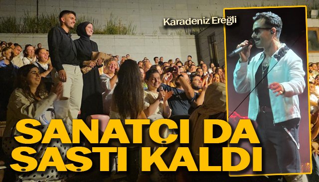 9 TEKLİF KONSERE  DAMGA VURDU