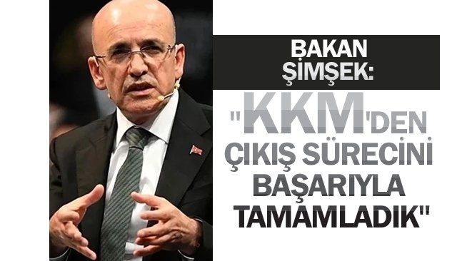 BAKANDAN KKM AÇIKLAMASI