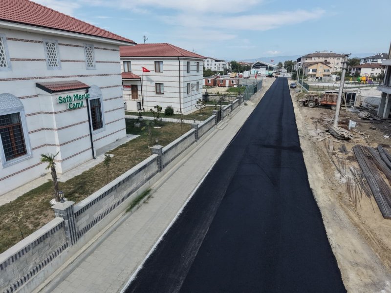 Başkan, asfaltlanan yolları  TOGG’la test etti - 2