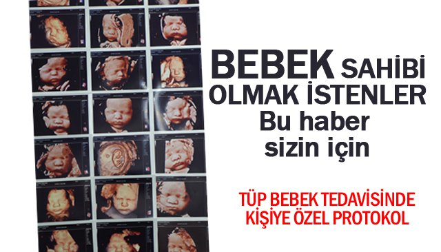 Bebek hasreti ´´kişiye özel´´ tedaviyle son buldu