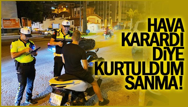 DRONE DESTEKLİ  TRAFİK DENETİMLERİ