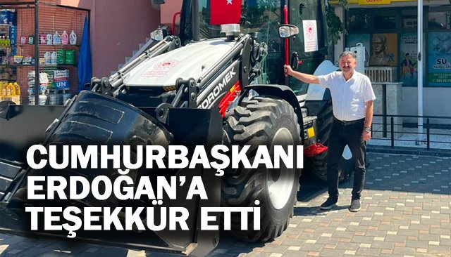 GÜMELİ’YE YENİ MAKİNE!