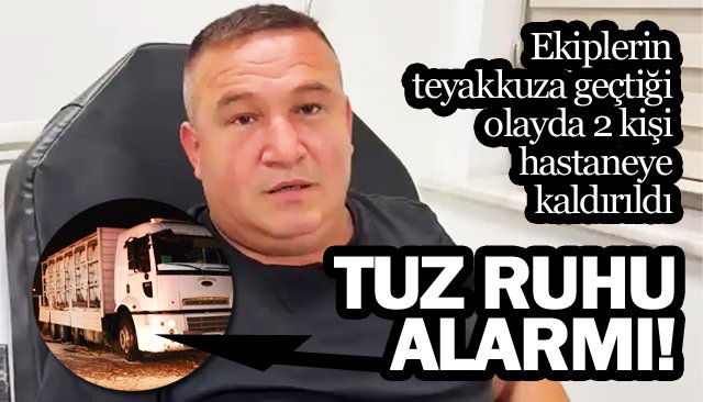 Hidroklorik asit sızıntısı!