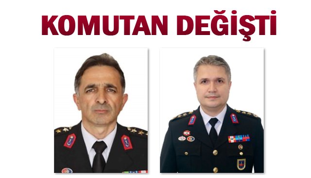 KOMUTAN DEĞİŞTİ