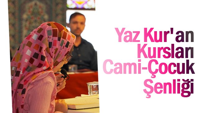 KUR´AN KURSU ÖĞRENCİLERİ YARIŞTI