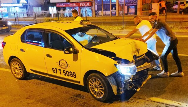 TİCARİ AĞIR HASAR ALDI