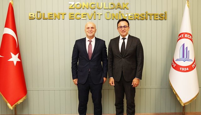 BAŞSAVCIDAN REKTÖRE  ´HAYIRLI OLSUN´ ZİYARETİ