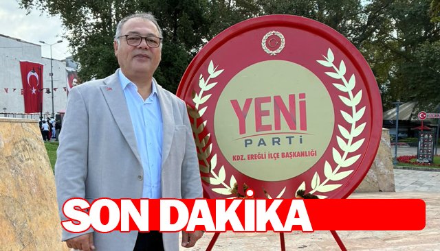 DİKMEN,  YENİ PARTİ  ADAYI