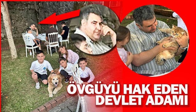 ÖVGÜYÜ HAK EDEN  DEVLET ADAMI