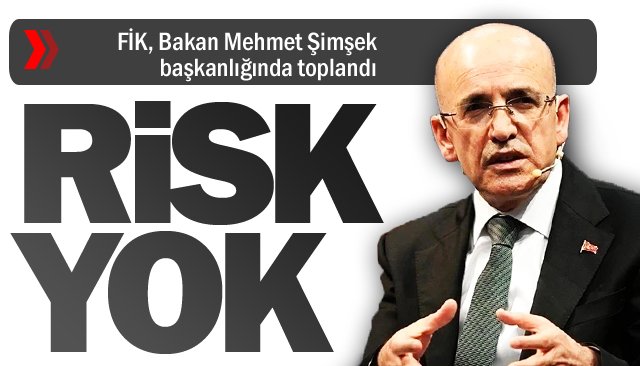 “RİSK BULUNMAMAKTADIR”