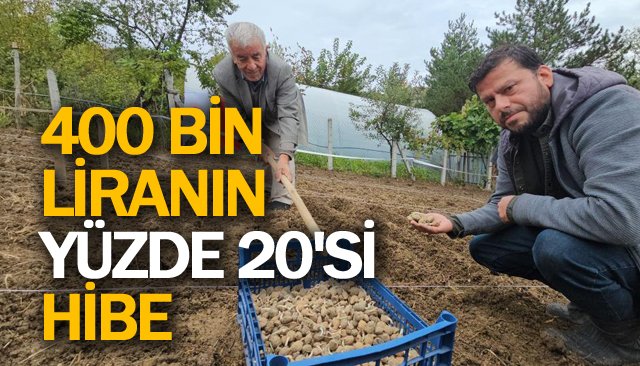 SALEP ÜRETİMİNDE  3 MİLYON GELİR…