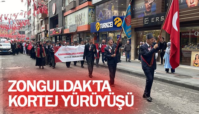 ZONGULDAK’TA  KORTEJ YÜRÜYÜŞÜ