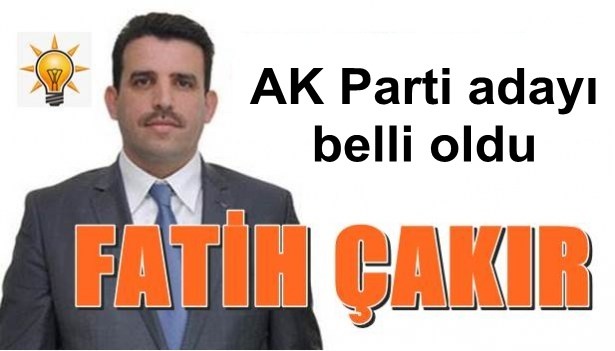 AK Parti İlçe Başkan adayı belli oldu