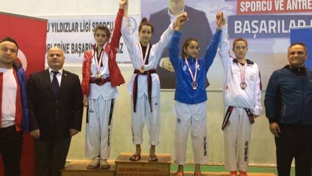 Ereğlili tekvandocu Şevval Türkiye Şampiyonu oldu
