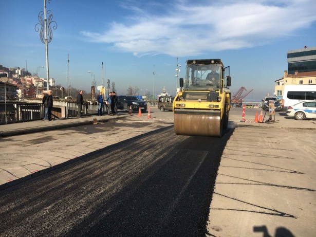 Zonguldak Belediyesi asfalt çalışmalarına başladı