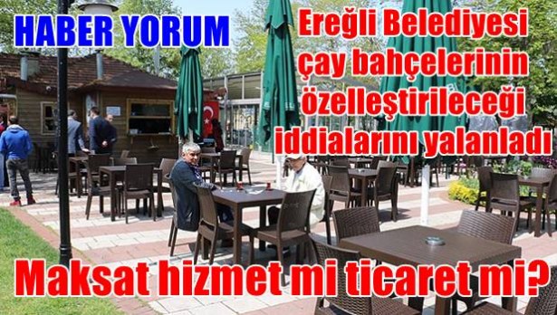 Maksat hizmet mi ticaret mi?
