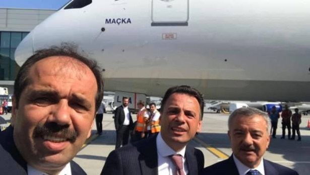Vekil Türkmen, ilk uçuşta yer aldı